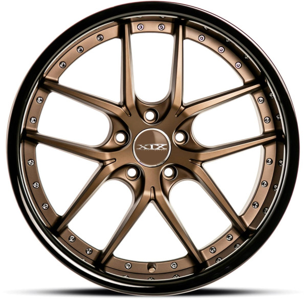XIX X61 Size 20x10 5x112 Matte Bronze Gloss Black Lip - Image 2