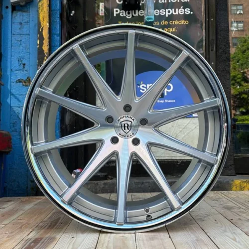 ROHANA RFC10 Wheel Rim Size 19 Machine Silver