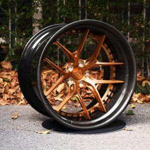 CUSTOM 2-PIECE FORGED CONCAVE WHEELS: RV-DR08D STEP LIP Size 19 Custom Color
