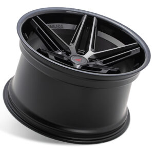 FERRADA CM1 Wheel Size 19 Matte Black with Gloss Black Lip