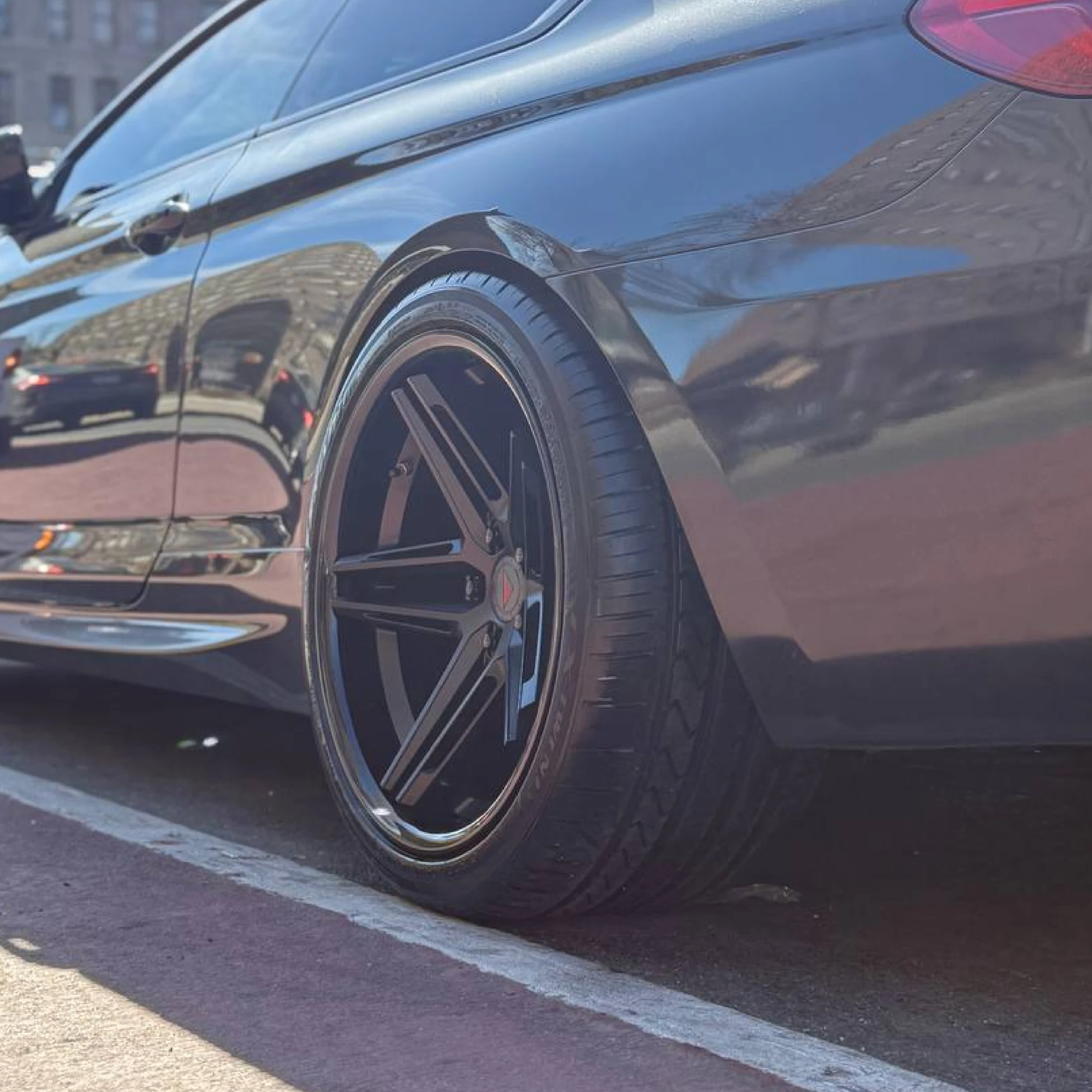 FERRADA CM1 Wheel For BMW M6 2012-2018 Size 20x10 Front 20x11.5 Rear Matte Black with Gloss Black Lip - Image 5