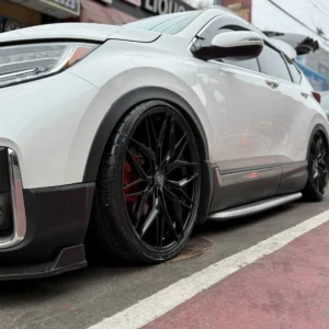 ROHANA RFX17 Wheels Rims for Honda CR-V 2017-2025 Size 22 5x114.3 Gloss Black - with Air Suspension