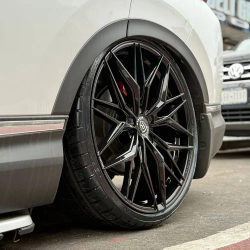 ROHANA RFX17 Wheels Rims for Honda CR-V 2017-2025 Size 22 5x114.3 Gloss Black - with Air Suspension