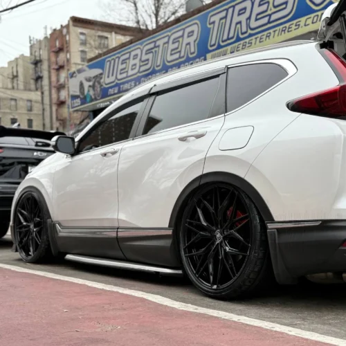 ROHANA RFX17 Wheels Rims for Honda CR-V 2017-2025 Size 22 5x114.3 Gloss Black - with Air Suspension