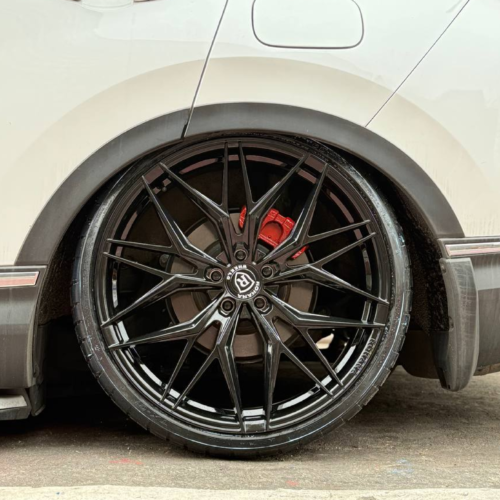 ROHANA RFX17 Wheels Rims for Honda CR-V 2017-2025 Size 22 5x114.3 Gloss Black - with Air Suspension