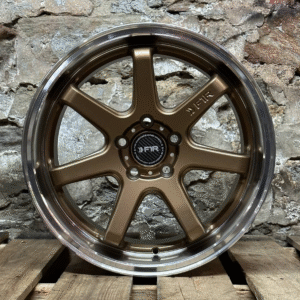 F1R FC7 Wheel Size 18 Satin Bronze Polish Lip
