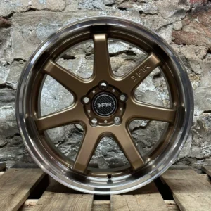 F1R FC7 Wheel Size 18 Satin Bronze Polish Lip