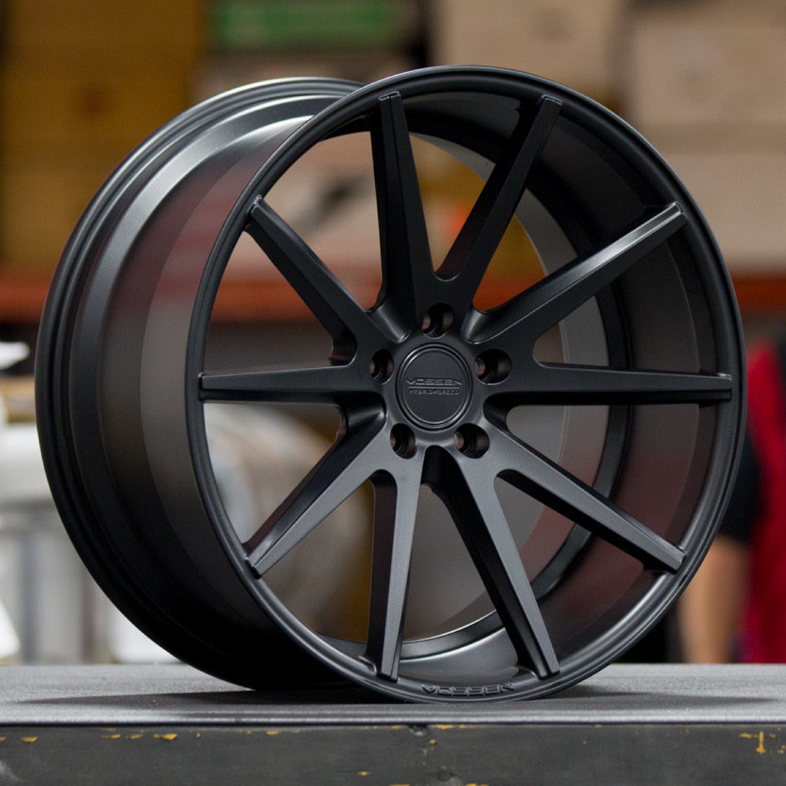 VOSSEN VFS1 Wheel Size 20 Satin Black (with Tires) - Image 2