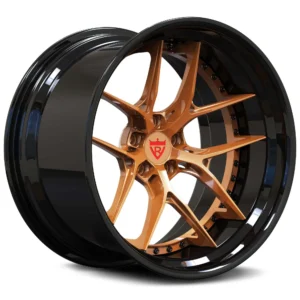 CUSTOM 2-PIECE FORGED CONCAVE WHEELS: RV-DR08D STEP LIP Size 19 Custom Color