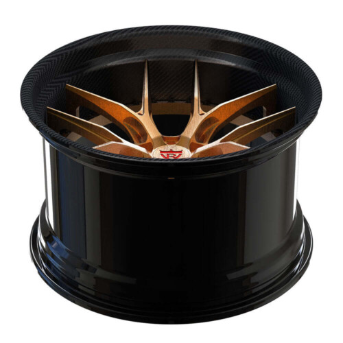 CUSTOM 2-PIECE FORGED CONCAVE WHEELS: RV-DR08D STEP LIP Size 19 Custom Color