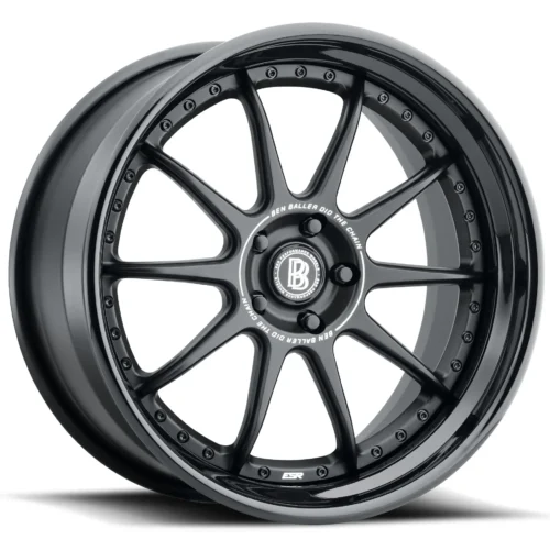 ESR BEN BALLER BB42 Size 19 Matte Black with Gloss Black Lip