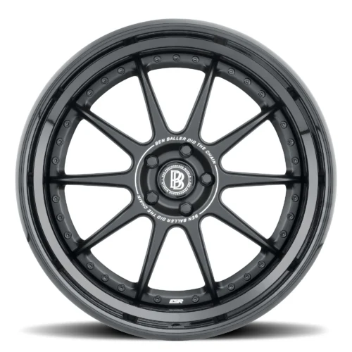 ESR BEN BALLER BB42 Size 19 Matte Black with Gloss Black Lip