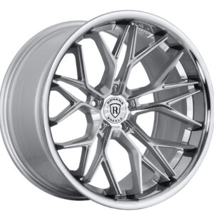 ROHANA RFC3 Size 20 Machine Silver with Chrome Lip