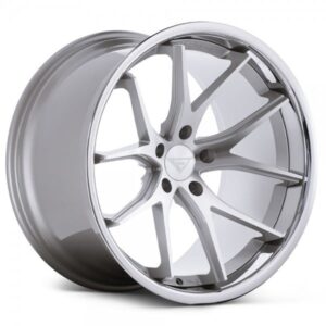 FERRADA FR2 Wheel Size 22 Machine Silver with Chrome Lip