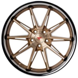 FERRADA CM2 Wheel Rim Size 20 Brushed Cobre with Chrome Lip