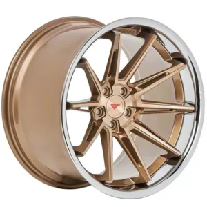 FERRADA CM2 Wheel Rim Size 20 Brushed Cobre with Chrome Lip