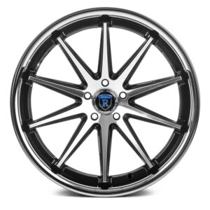 ROHANA RFC10 Wheel Size 20 Gloss Black Machined Face