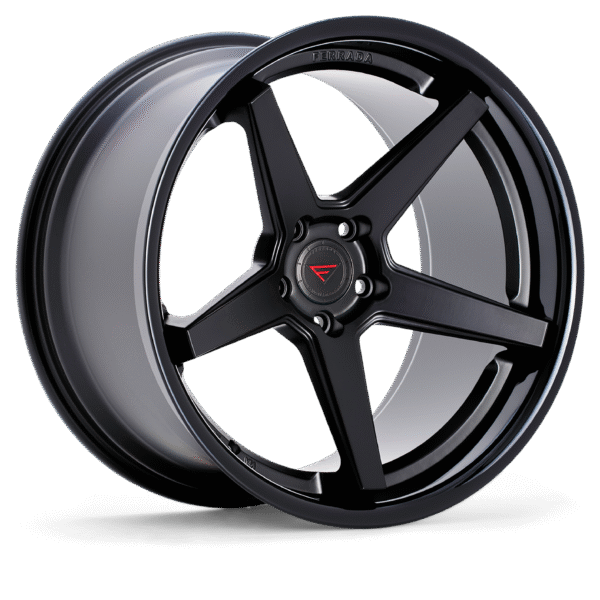 FERRADA FR3 Wheel Rim Size 22 Matte Black Gloss Black Lip