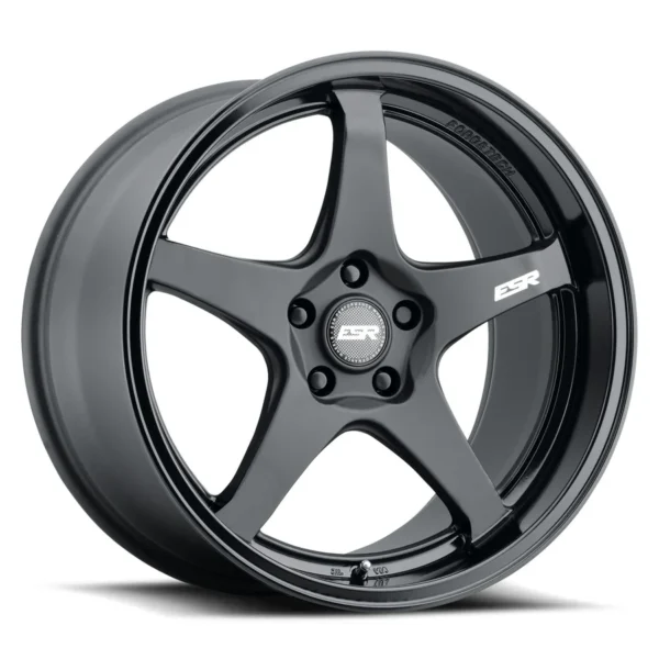 ESR AP5 Wheel Size 19 Matte Black Gloss Black Lip 5x114.3 (5x4.5)