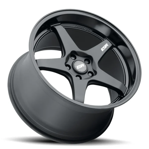 ESR AP5 Wheel Size 19 Matte Black Gloss Black Lip 5x114.3 (5x4.5) - Image 3