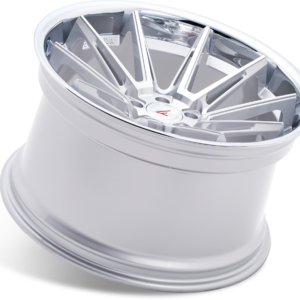 FERRADA CM2 Wheels Size 19 Machine Silver with Chrome Lip