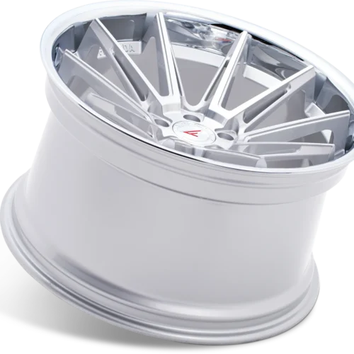 FERRADA CM2 Wheels Size 19 Machine Silver with Chrome Lip