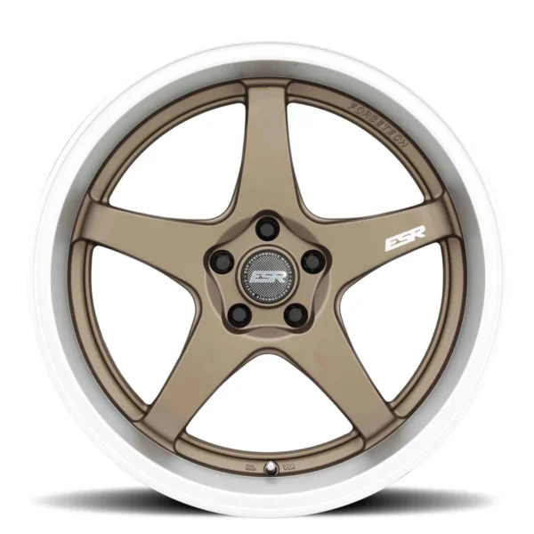 ESR AP5 Wheel Size 18 Matte Bronze Machine Lip 5x114.3 (5x4.5) - Image 3