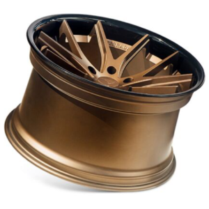 FERRADA FR2 Wheel Size 20 Matte Bronze with Gloss Black Lip