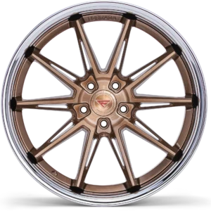FERRADA CM2 Wheels Rim 20 Inch Brushed Cobre with Chrome Lip