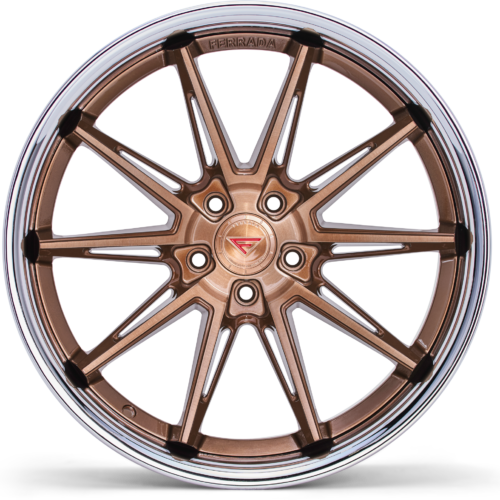 FERRADA CM2 Wheels Rim 20 Inch Brushed Cobre with Chrome Lip