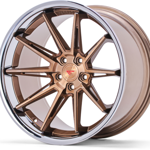 FERRADA CM2 Wheels Rim 20 Inch Brushed Cobre with Chrome Lip