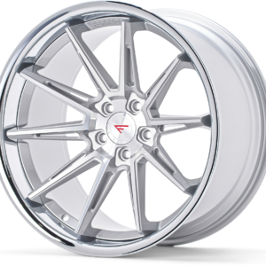 FERRADA CM2 Wheels Size 20 Machine Silver with Chrome Lip