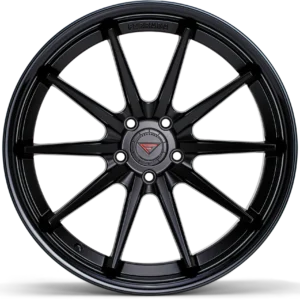 FERRADA FR4 Wheels Size 19 Matte Black with Gloss Black Lip