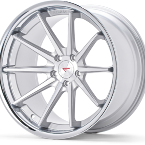 FERRADA FR4 Wheels Size 19 Machine Silver with Chrome Lip