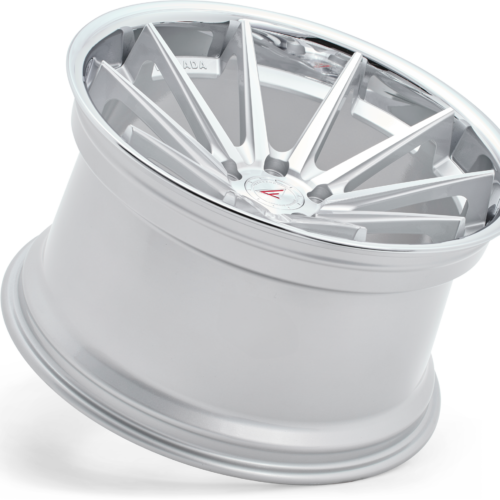 FERRADA FR4 Wheels Rims Size 22 Machine Silver with Chrome Lip
