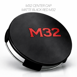 C M32 Wheels Size 18 Matte Black with Gloss Black Lip