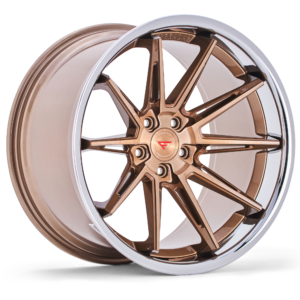 FERRADA CM2 Wheels Size 20 Brushed Cobre with Chrome Lip