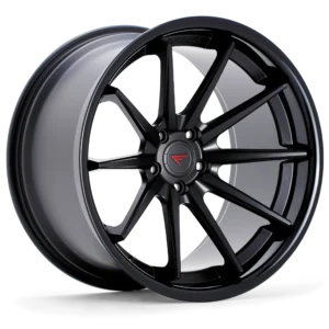 FERRADA FR4 Wheels Size 19 Matte Black with Gloss Black Lip