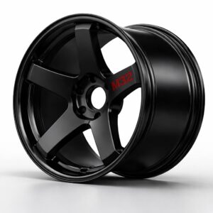 C M32 Wheels Size 18 Matte Black with Gloss Black Lip