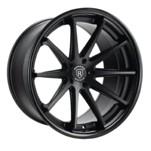 ROHANA RFC10 Wheel Rim Size 19 Matte Black with Gloss Black Lip