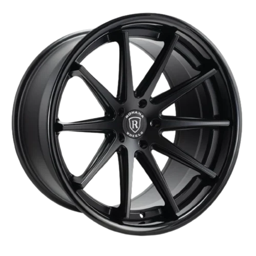 ROHANA RFC10 Wheel Rim Size 19 Matte Black with Gloss Black Lip