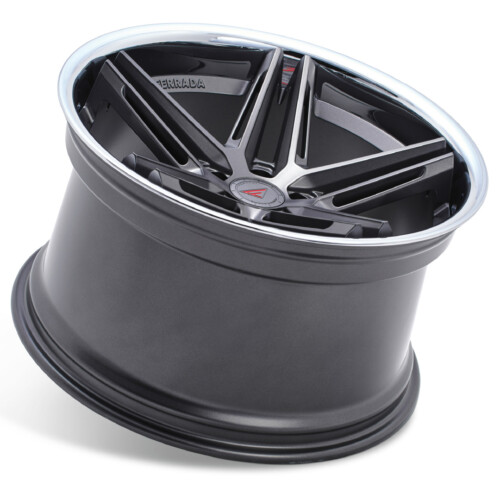 FERRADA CM1 Wheel Rim Size 19 Matte Graphite with Chrome Lip