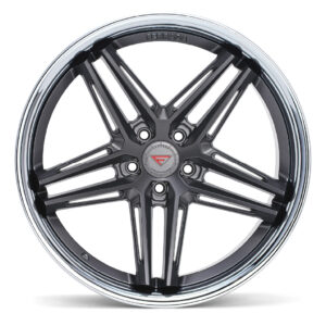 FERRADA CM1 Wheel Rim Size 19 Matte Graphite with Chrome Lip
