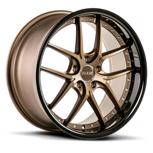 XIX X61 Wheels Rims Size 20 Matte Bronze with Gloss Black Lip