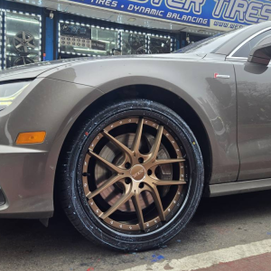 XIX X61 Wheels Rims Size 20 Matte Bronze with Gloss Black Lip
