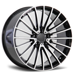 OE-0235 18 Wheel Rim Size 18 Inch Gloss Black Machine Face