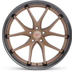 FERRADA FR2 Wheels Size 20 Matte Bronze with Gloss Black Lip