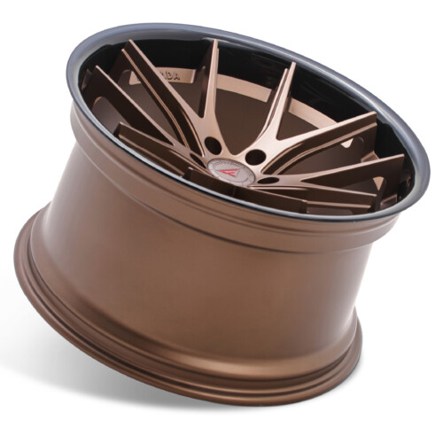 FERRADA FR2 Wheels Size 20 Matte Bronze with Gloss Black Lip