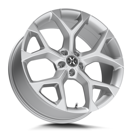 XCess 5 Flake Size 20 Inch Silver Machined