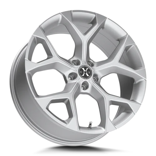 XCess 5 Flake Size 20 Inch Silver Machined